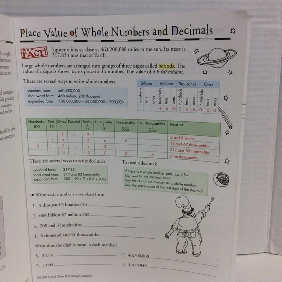 Test Prep/ Math Basics Grade 6th - Picture 13 of 13